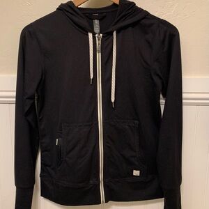 Women’s Vuori Black Full-Zip Hoodie Sweatshirt
